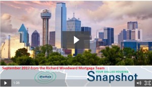 September 2017 Dallas Housing Statistics Video