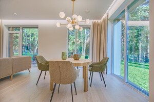 Modern breakfast room