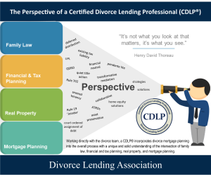 Perspective of a Certified Divorce Lending Professional