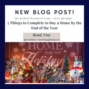 5 Things to Complete to Buy a Home by the End of the Year